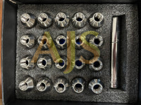 Гайки колесные титановые AJS M12х1.5 48мм УЦЕНКА
