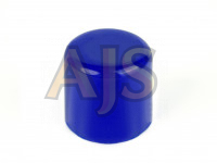 Заглушка силиконовая 34мм (синий)