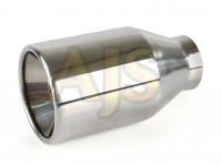 Насадка на глушитель 57х102мм (хром)