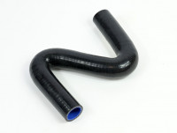 Патрубок водостойкий универсальный Z-образный 20мм (черный)