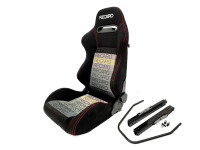 Сиденье спортивное полуковш LM Recaro-500 купе ткань размер - M