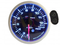 Датчик DEPO температуры выхлопных газов ЕГТ c варнингами и пиками 52мм WA серия