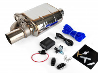 Бочка выхлопная с вакуумной заглушкой и пультом (63мм)