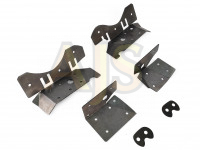 Taiko набор пластин для усиления кузова под задний подрамник BMW 3, E46, '98-06