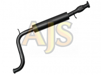 Резонатор ВАЗ 1117-2194 с гофрой,  ЕВРО 2