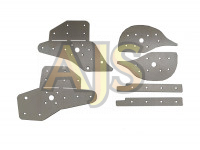 Tuning Toys Набор пластин для усиления креплений заднего подрамника BMW E36