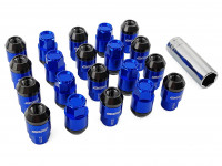 Гайки колесные Rays style M12x1.25 42мм (синий)