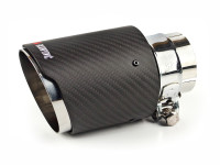 Насадка на глушитель Akrapovic style с карбоном 57х89мм