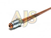 Трубка тормозная 750мм медная VAG