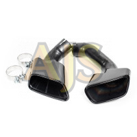 Насадки на глушитель BMW F15 X5 пара (вороненый)