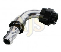 Фитинг стальной AN10 М22 - шланг 90 гр