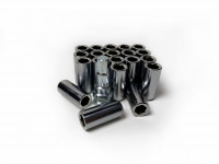 Гайки стальные сквозные M14*1.5 (серый)