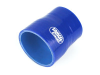 Патрубок силиконовый 0 градусов 45-51 мм (синий)