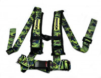 Beltenick ремень безопасности 4х точечный с простой застежкой 76мм (камуфляж)