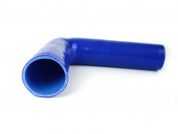 Патрубок силиконовый 90 градусов 51 мм 250*250 мм (синий)