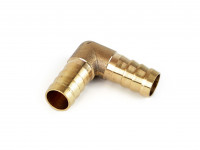 Соединитель латунный 90гр 10-10