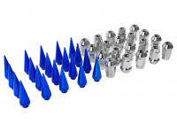 Гайки колесные Blox nut сталь+алюминий M12x1.5 (синий)