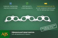 Прокладка биноклей, раннеров коллектора для двигателей Toyota 1JZ-GE