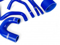 Патрубки системы охлаждения Subaru Forester SG5 SG9 турбо малый набор (синий)