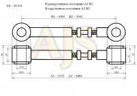 GTS Тяга панара с регулировкой задняя реактивная ВАЗ 2101-07 NIVA полиуретановые сайлентблоки