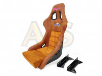 Сиденье спортивное ковш LM Prisma PVC размер - L (коричневый)