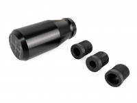 Насадка на ручку КПП алюминий 78 мм 5 скоростей (черный)