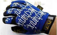 перчатки Mechanix синие