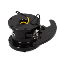 Адаптер для руля быстросъемный откидной (черный)