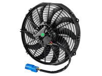 Вентилятор радиатора бесщеточный 12" (300мм) 12V сабли
