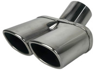 Насадка на глушитель двойная 60х165мм