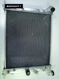 Радиатор алюминиевый Toyota Mark 2 JZX90 50mm AT AJS УЦЕНКА