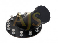 Заливная горловина топливного бака 45 градусов, черная