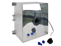 Бак топливный алюминиевый 57л алюминиевая крышка