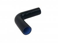 Патрубок силиконовый 90 градусов 70 мм 150*150 мм (черный)