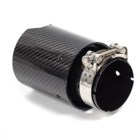 Насадка на глушитель M style с карбоном 51х92мм (глянец)