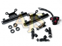 DeatschWerks форсунки 1000сс c китом и рейкой под верхнюю загрузку Subaru Sti Legacy 04-06