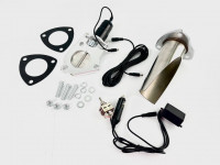 Заслонка выхлопная с электроприводом и отводом 51мм