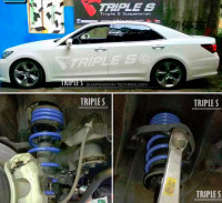 Triple S пружины под занижение Toyota Crown S200