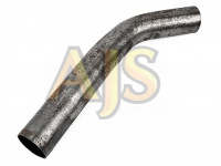 Выхлопная труба 45 гр сталь 08ПС 51мм