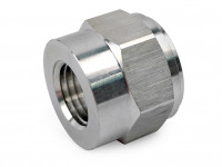 Адаптер для приварки 1/8 мама алюминий