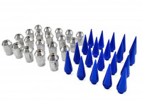 Гайки колесные Blox nut сталь+алюминий M12x1.25 (синий)