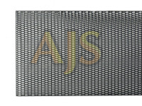 Решетка в бампер универсальная, пластик, 40х120 (мелкая сетка)