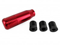 Насадка на ручку КПП алюминий 85 мм (красный)