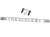 Клюз алюминиевый "Зубы" (золото)