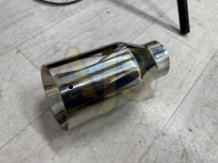 Насадка на глушитель 60х100х200мм (хром)