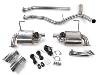 Глушитель с вакуумной заглушкой Subaru Legacy BR, BM 2.0L 2.5L 00-14