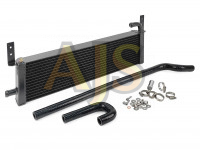 Радиатор алюминиевый охлаждения интеркулера Audi RS4 B9 RS5 F5 EA839 2.9 TFSI с патрубками (черный)