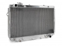 Радиатор алюминиевый Toyota Land Cruiser 80 1HDFT 1HDT 1HZ 50мм AT AJS (серый)