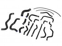 Патрубки системы охлаждения Toyota Mark 2 JZX100 (21шт) (черный) (черный)