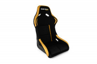 Сиденье спортивное ковш LM Vios King #2 размер - L (черно-желтые)